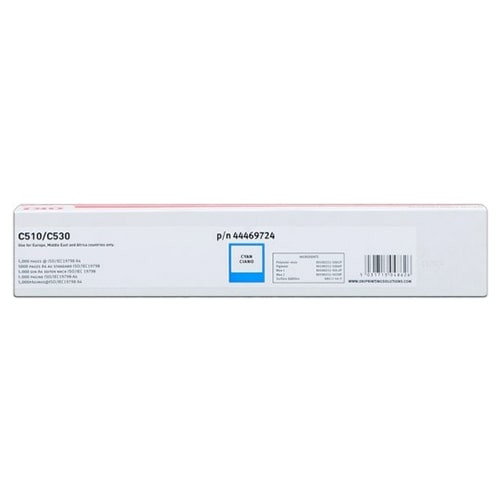OKI C510, C511, C530, C531, MC561, MC562 Cyan Original Large Capacity Toner Cartridge