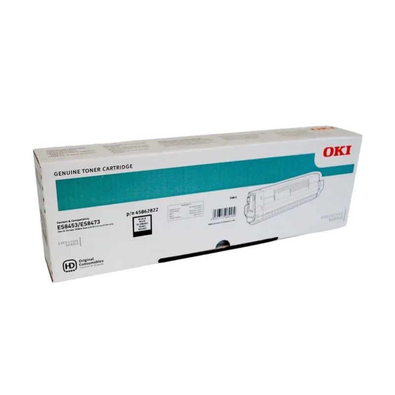 OKI ES8453 | ES8473 | ES8483 Black Ultra-High Capacity Original Toner Cartridge, 45862822