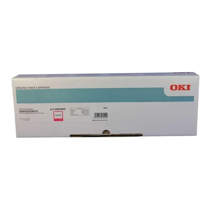 OKI ES8453 | ES8473 Magenta Original Toner Cartridge, 45862820