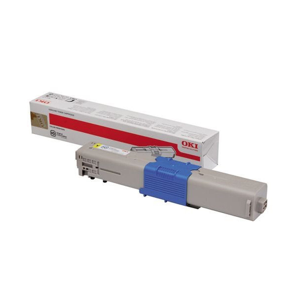 OKI MC342, MC332, C301, C321 Yellow Original Toner Cartridge (44973535)