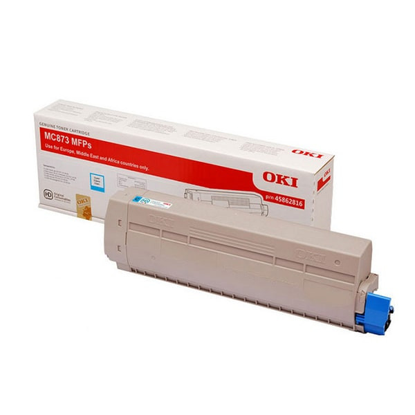 OKI MC873DN / MC883DN / MC853DN Cyan Genuine Toner Cartridge