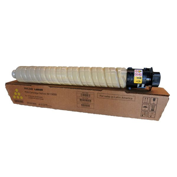 RICOH IM C6000 Yellow Original Toner Cartridge, IM C6000 Y