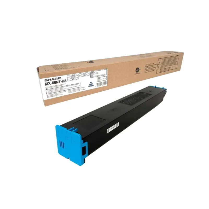 SHARP MX-60NT-CA Cyan Toner Cartridge for MX-3070N, MX60NTCA