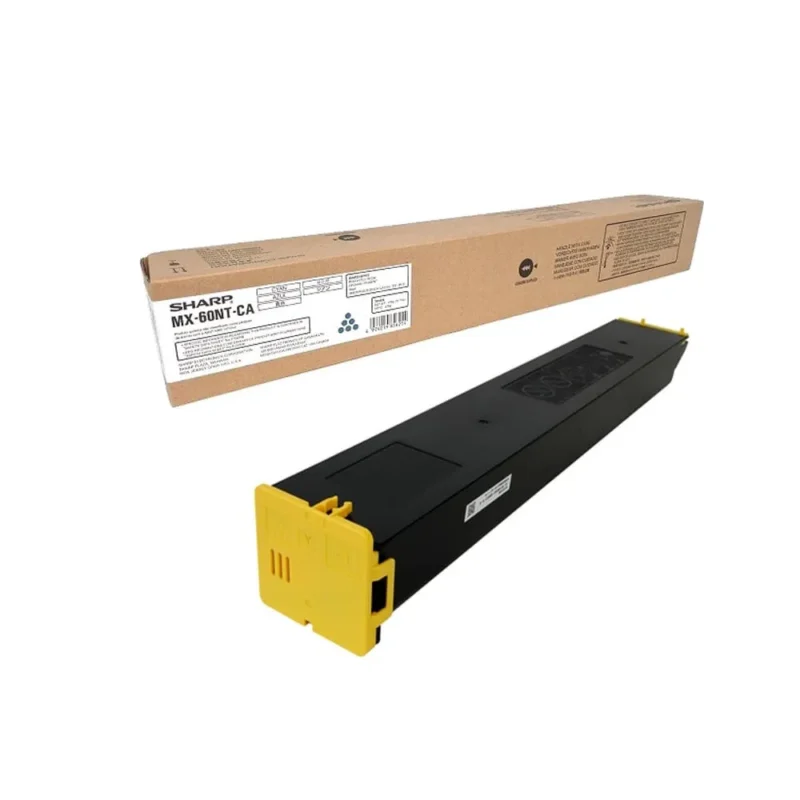 SHARP MX-60NT-YA Yellow Toner Cartridge