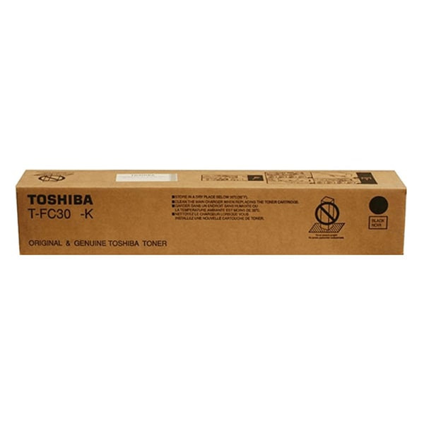 TOSHIBA E-STUDIO TFC30 Black Original Toner Cartridge, T-FC30P-K