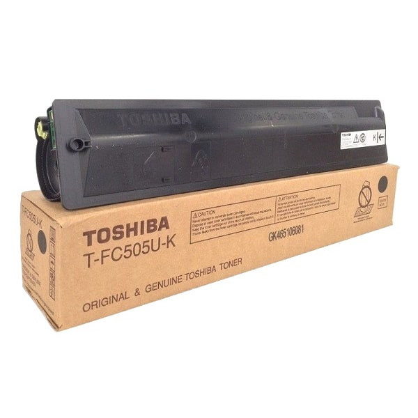TOSHIBA T-FC505 Black Original Toner Cartridge, T-FC505U-K